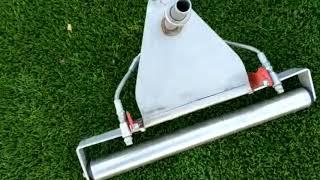 Synthetic turf cleaning in 3 easy steps