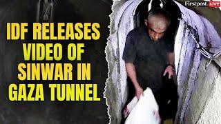 WATCH: Israel Releases Footage Said to Show Sinwar and Family in Gaza Tunnels Ahead of Oct. 7 Attack