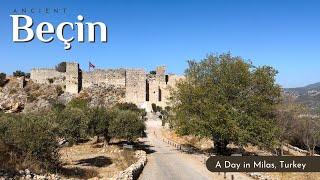 Tour Beçin - Menteşe Dynasty Castle and Archaeological site in Milas, Turkey | Day Trip from Bodrum