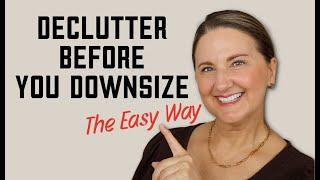 DECLUTTER with me THE EASY WAY for Over 50