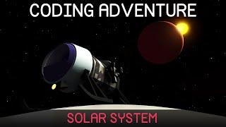 Coding Adventure: Solar System