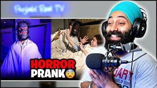 Indian Reaction on Horrible Scary Prank on Ghazal | PunjabiReel TV Extra