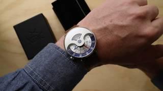 Xeric Evergraph Automatic Silver Watch Unboxing