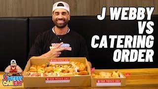 J WEBBY VS CATERING ORDER - YOUR PRIVATE CHEF - MELBOURNE, VIC