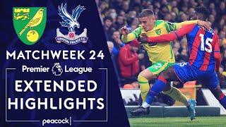 Norwich City v. Crystal Palace | PREMIER LEAGUE HIGHLIGHTS | 2/9/2022 | NBC Sports