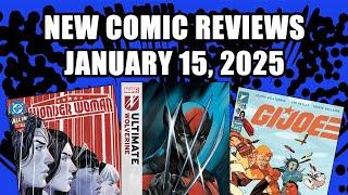 Ultimate Wolverine, Wonder Woman, And More Comic Book Reviews for January 15, 2025