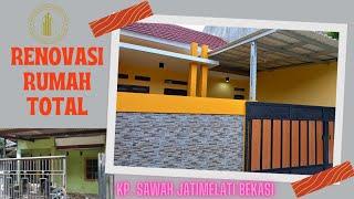 HASIL AKHIR RENOVASI RUMAH TOTAL BAITIZANIA | Project Jatimelati Bekasi