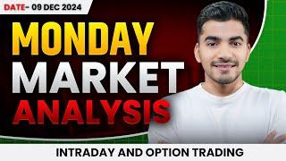 Market Analysis Dec 9 | Monday Market Insights for Intraday & Options Trading