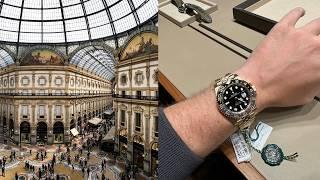 Rolex Watch Shopping Milan ITALY + Rolex MXP Airport + city tour Porsche experience - Submariner