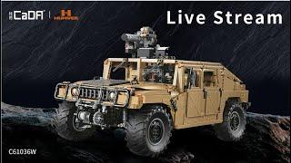 CaDA Bricks Live Stream - Humvee sets, discounts and fun quiz