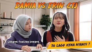 Damia & Erin CTJ kena menyanyi 56 lagu dalam masa 4 minit 