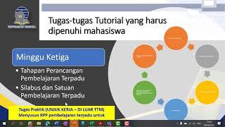 Sesi 1 Orientasi Tutorial, Belajar Mandiri, Konsep Dasar dan Model Pembelajaran Terpadu_1C Kerinci