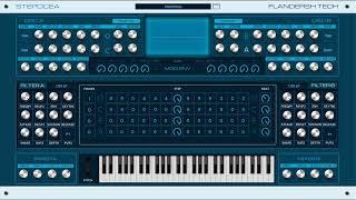 Flandersh Tech releases Stepocea – Free polyphonic stereo synth for Windows VST3