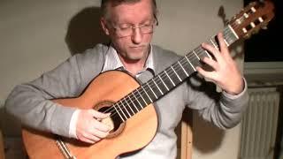 J. S. Bach: Arioso BWV 156 Classical guitar played by Per-Olov Kindgren