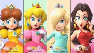 Super Mario Party Jamboree - Peach vs Daisy vs Rosalina vs Pauline - Rainbow Galleria