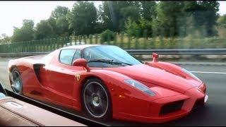 DECAT Ferrari Enzo - Motorway flybys, runway accelerations - Wilton 2013