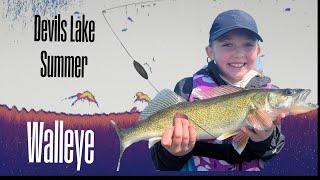 Devils Lake Walleye Fishing with Bottom Bouncers