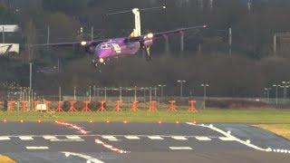 62 mph Crosswind in Close-up: Storm Doris