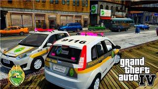 PMPR em AÇÃO| FIESTA em PATRULHA  GTA IV POLICIA