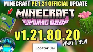 Minecraft Pe 1.21.80.20 Official Version Released | Minecraft 1.21.80.20 Update | Mcpe 1.21.80