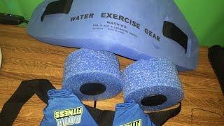 Aqua Fitness Exercise Set - 6 Piece Set - Water Workout and Aerobics -  by Aqua Leisure