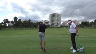 Tom's Full Golf Lesson with Andy Plummer | Stack and Tilt Golf Camp