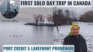 Solo Day trip Canada | International Student | Port Credit | Lake Ontario, Mississauga