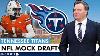 Titans Mock Draft: Tennessee Titans 7-Round Draft Picks For 2025 NFL Draft Ft. A QB At #1 Overall