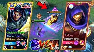 GLOBAL ALUCARD VS JUNGLE ALDOUS 500 STACK IN RANK GAME | WHO WILL WIN | MLBB