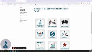 Accredited Business Portal Walk Through