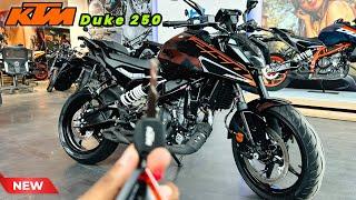 2024 KTM Duke 250 All Black Colour New Update | TFT Display & DRL Light - Duke 250 Ebony Black 2024