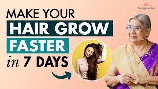 4 Natural Secrets for Rapid Hair Growth in 7 Days | Causes & Hair Growth Solutions| Hair Growth Tips