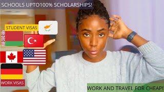 STUDY AND WORK ABROAD FOR FREE | BELARUS,UNITED STATES,CANADA,GERMANY,NORWAY VISAS | VERY AFFORDABLE