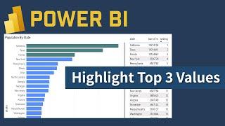 2 Ways To Highlight Top 3 Values In Power BI