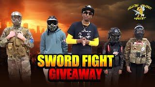 AIRSOFT GIVEAWAY "Sword Addition" at CQB City in Stockton Ca #giveaway #sword #airsoft