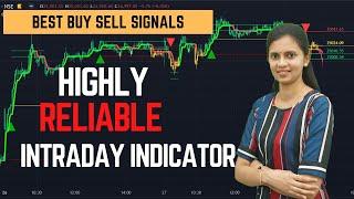 Best Buy Sell Signals | Most Reliable Intraday Trading Indicator | CA Akshatha Udupa