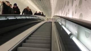 Elbphilharmonie Rolltreppe Hamburg OnRide Tube - World Longest Escalator