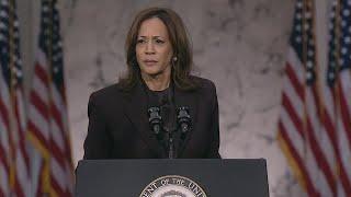 Vice President Kamala Harris held concession speech