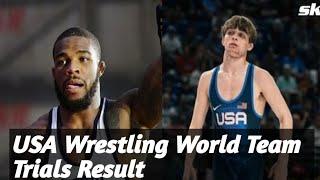 USA Wrestling World Team Trials Results: Jordan Burroughs and Marcus Blaze advance to final