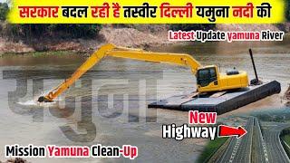 Mission Yamuna River Clean-up delhi | Latest Update | Yamuna cleaning Update | Yamuna Clean-Up drive