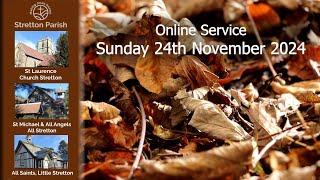 Online Service 24th November 2024