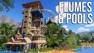 Most AMAZING Flumes & Pools in Planet Coaster 2 So Far!