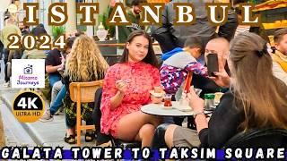 Explore Istanbul On Foot: Galata Tower To Taksim, Istiklal Street Attractions & Foods | Nov 2024