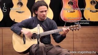 Maestro Victoria-MR guitar demo in Stageshop