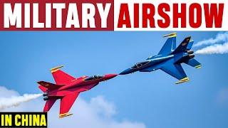 China's Military Air Show EPIC Aerobatic Displays: Red Falcon, Bayi, & Russian Knights Zhuhai 2024