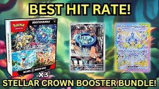 POKEMON STELLAR CROWN BOOSTER BUNDLE REVIEW! (Nice Hits!)