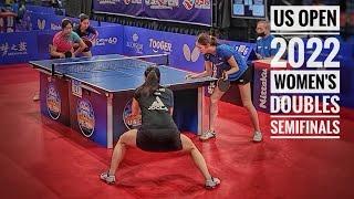 Rachel Sung & Lily Zhang vs Amy Wang & Lucy Chen // US Open 2022 Women's Doubles Semifinals