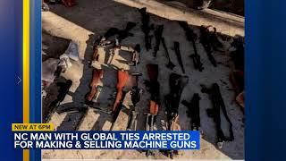 FBI arrests NC man known as 'AK Guru' who is accused of selling hundreds of machine guns