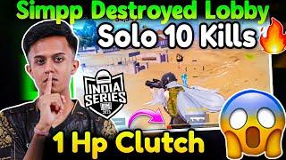 Simpp Destruction Mode On 1HP 1v4 Unbelievable 180° Reflex Solo 10 Kills