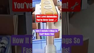 Auto O-Ring Insertion Machine – Hypnotic Industrial Precision!